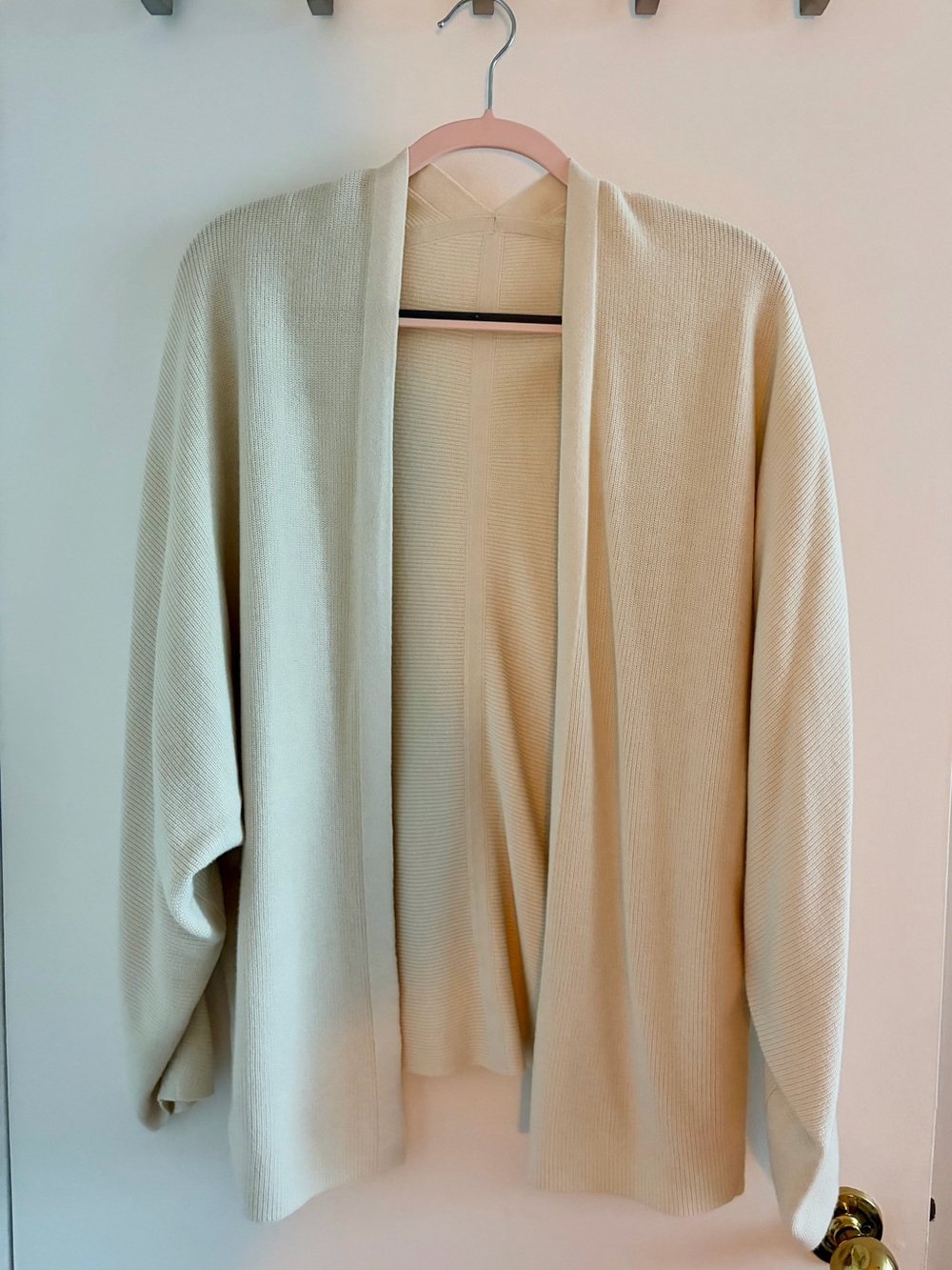 NWOT Lululemon Merino Wool-Blend Ribbed Long Wrap Sweater
